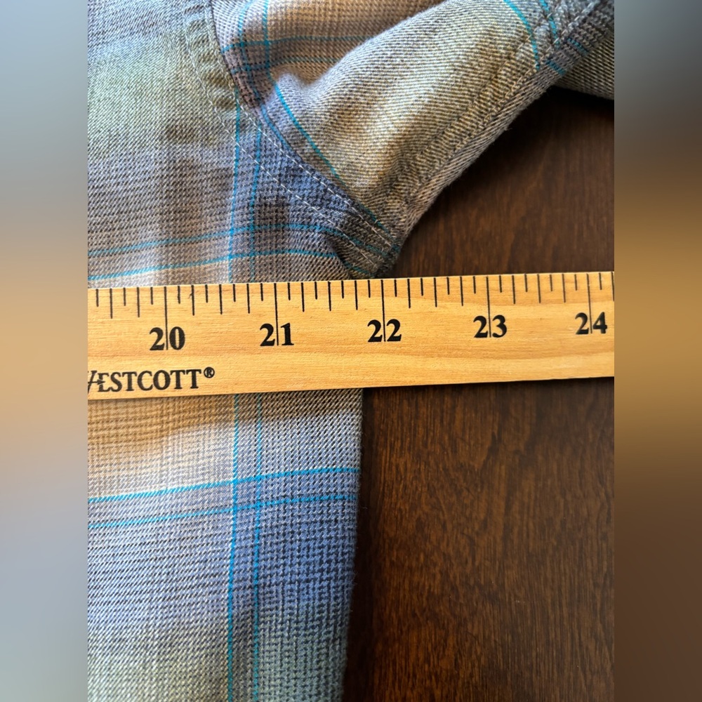 Patagonia Buckshot Flannel Plaid Button Front Shirt Size Men’s M Organic Cotton - Picture 6 of 7